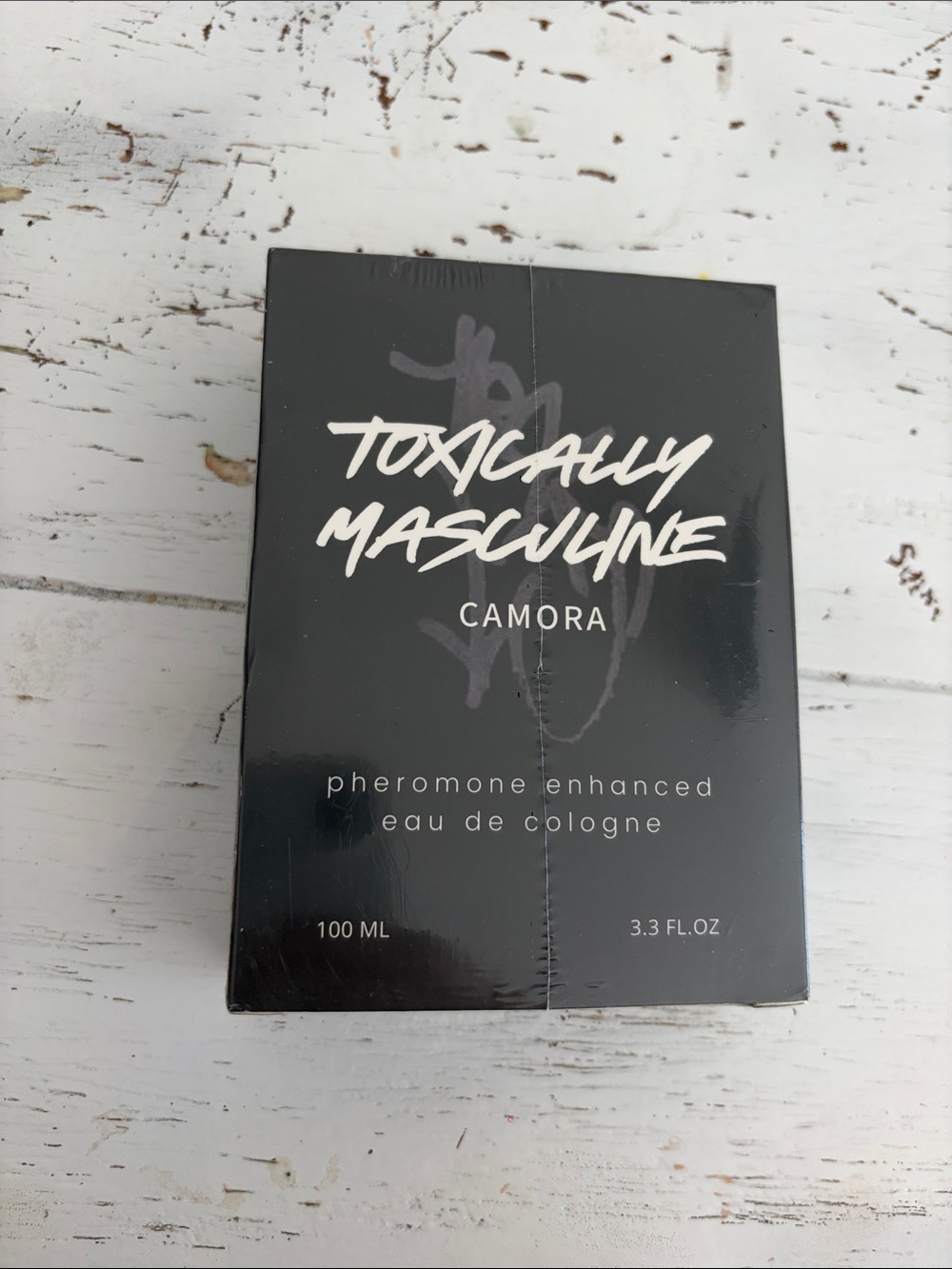Toxically Masculine Eau de Cologne new in package 3.3 oz pheromone enhanced col